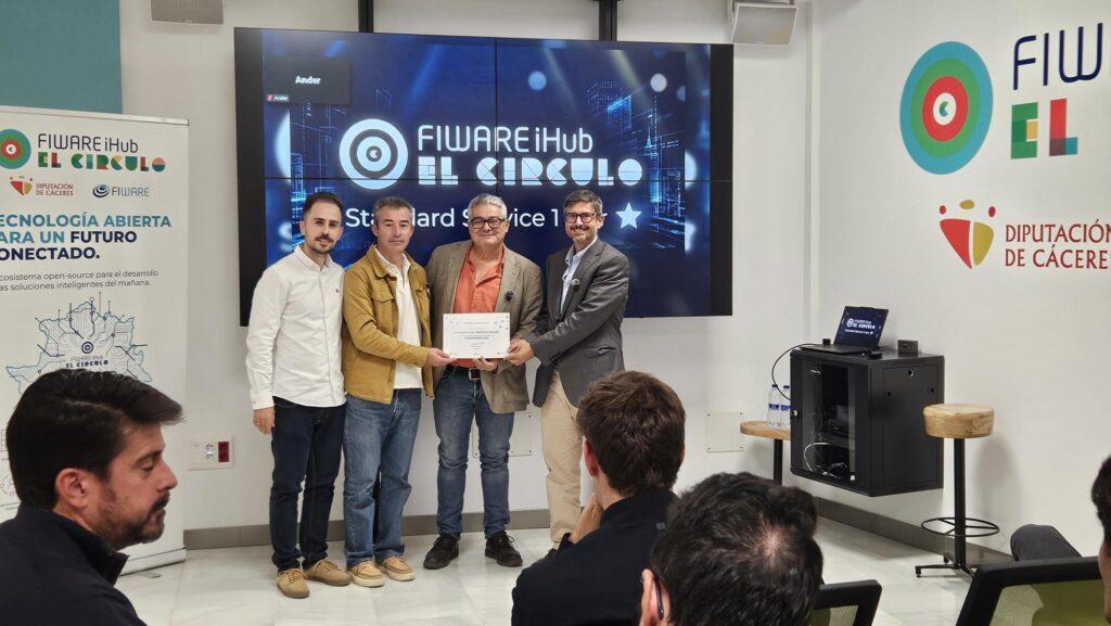 Entrega 1ª estrella FIWARE standard services